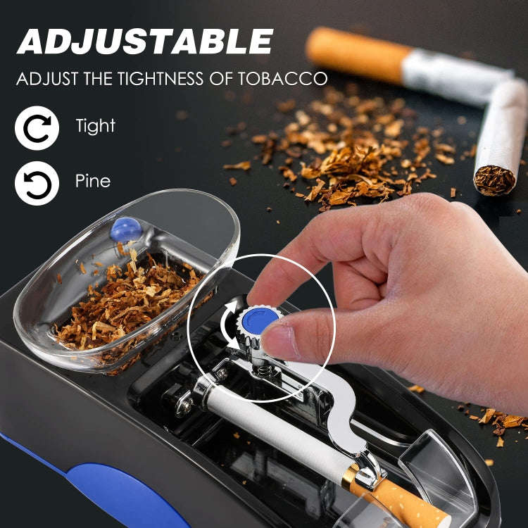 Automatic Electric Cigarette Rolling Machine Cigarette Injector Maker, Diameter: 6.5mm, Power Plu...