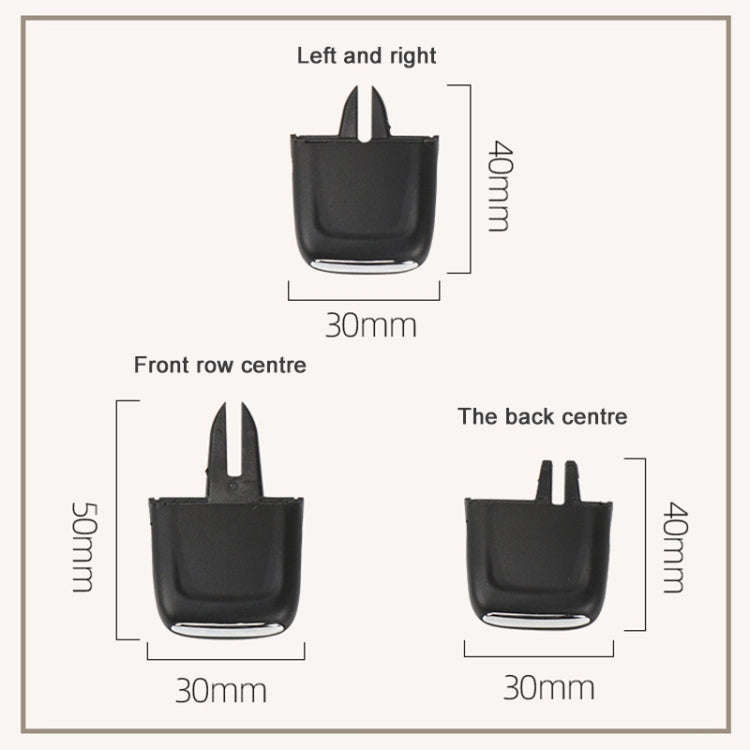 For Buick LaCrosse 2016-2021 Left-hand Drive Car Air Conditioning Air Outlet Paddle 26680098, Typ...