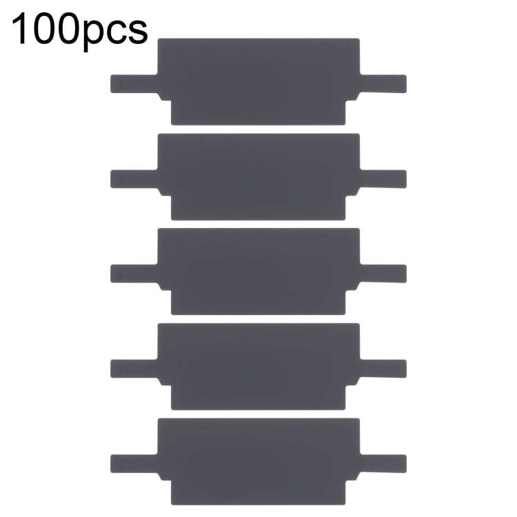 For iPhone 12 / 12 Pro / 12 Pro Max 100set Battery Black Adhesive Strip Sticker