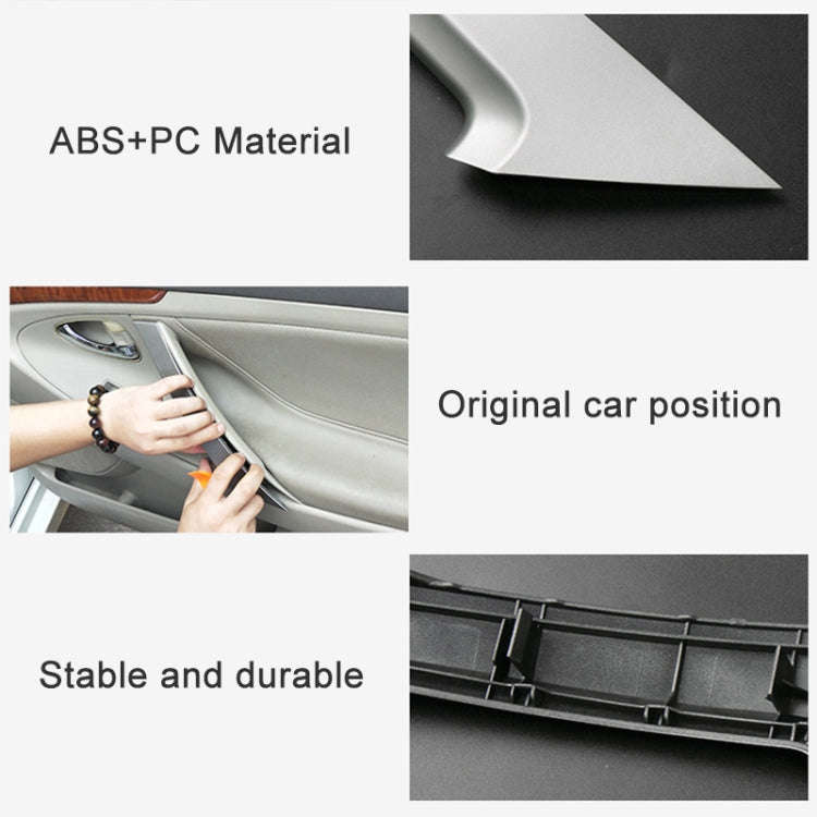 For Toyota Camry 2006-2011 Left-hand Drive Car Door Inside Handle Cover 74646-06080, Type:Right F...