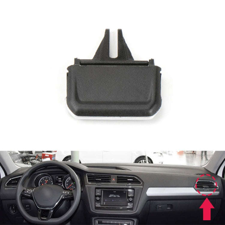 For Volkswagen Tiguan L 17-21 Car Air Conditioning Air Outlet Paddle, Left Driving(Right Side)