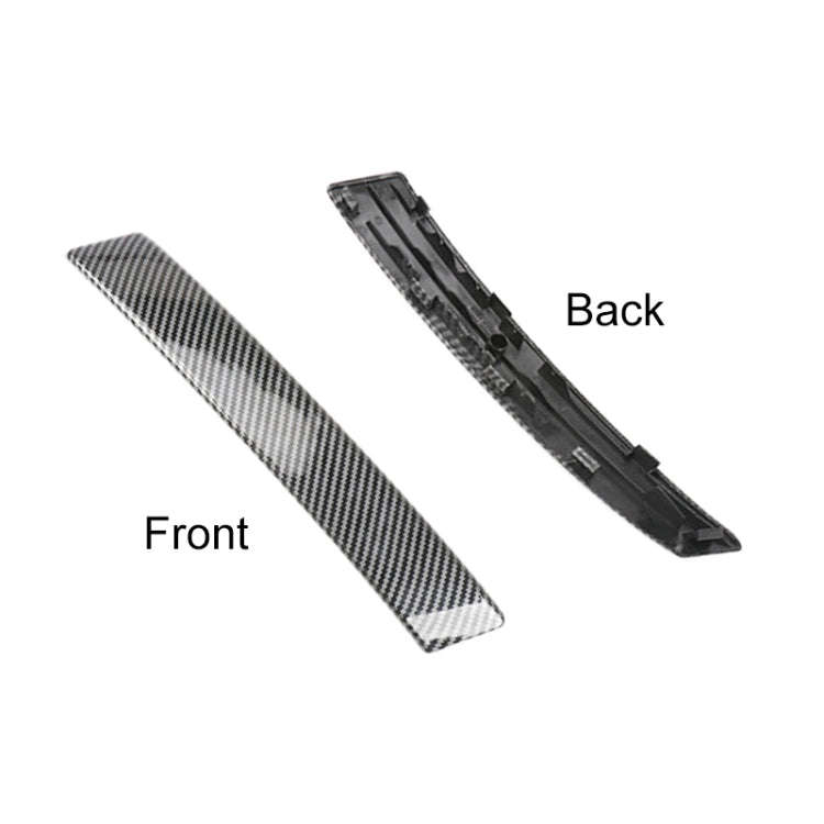 For Nissan Qashqai Left-Drive Car Door Inside Handle Cover, Type:Cover Right(Carbon Fiber)