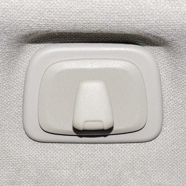 Left-Drive Car Coat Hook Hanger For volvo XC60 / XC90 / S90 / V90 / XC40(Beige Left)