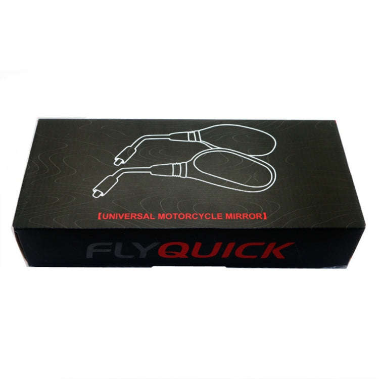 For Motorcycle / Electric Vehicle / UTV / ATV ZF001-176 Universal Rearview Mirror Reversing Mirro...
