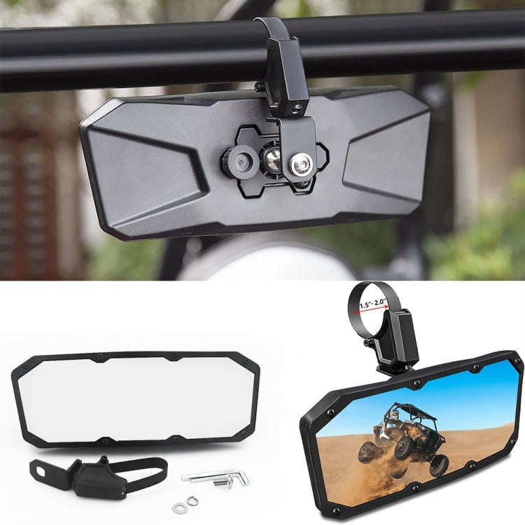 For UTV / ATV UTV-59B Universal 1.75 - 2 inch Rearview Mirror Center Mirror