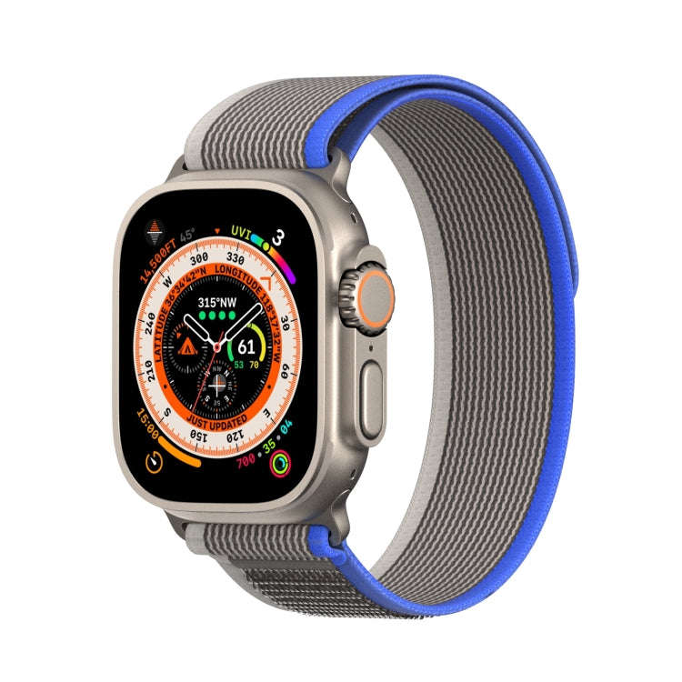For Apple Watch Ultra 2 49mm DUX DUCIS YJ Series Nylon Watch Band(Blue)