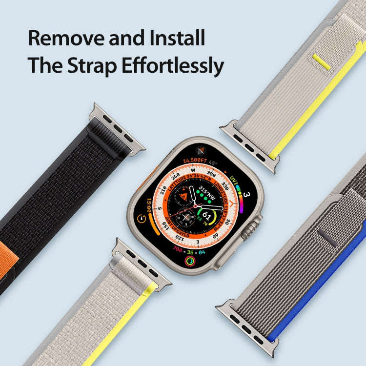 For Apple Watch SE 2022 40mm DUX DUCIS YJ Series Nylon Watch Band(Blue)