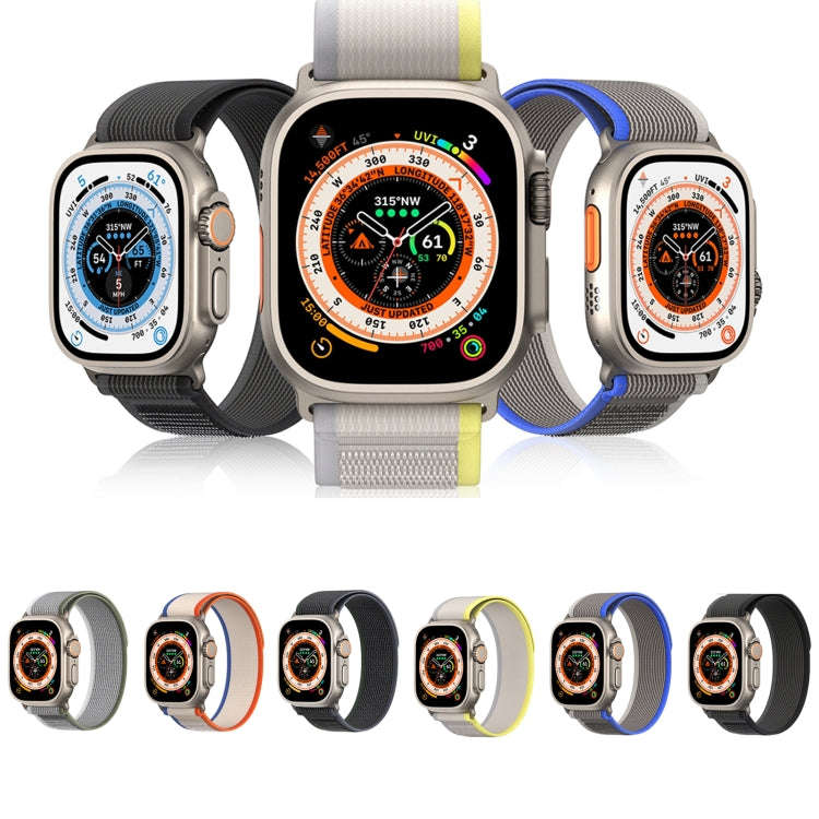 For Apple Watch Ultra 2 49mm DUX DUCIS YJ Series Nylon Watch Band(Blue)