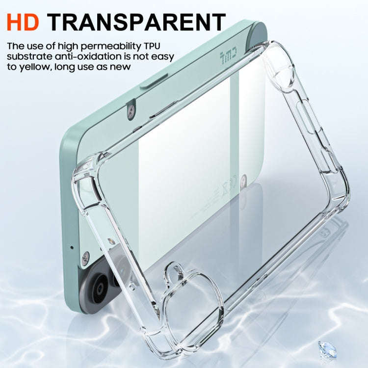 For Nothing CMF Phone 1 Airbag Shockproof Transparent TPU Phone Case