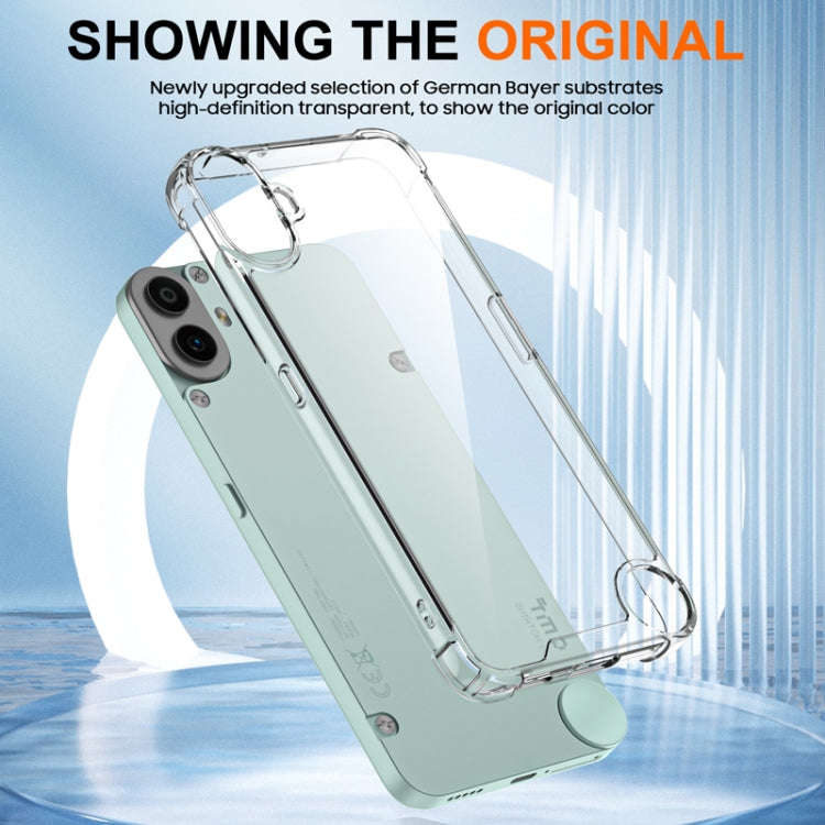 For Nothing CMF Phone 1 Airbag Shockproof Transparent TPU Phone Case