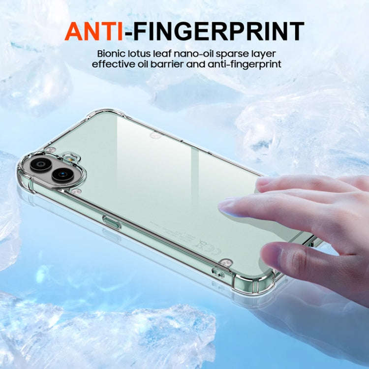 For Nothing CMF Phone 1 Airbag Shockproof Transparent TPU Phone Case