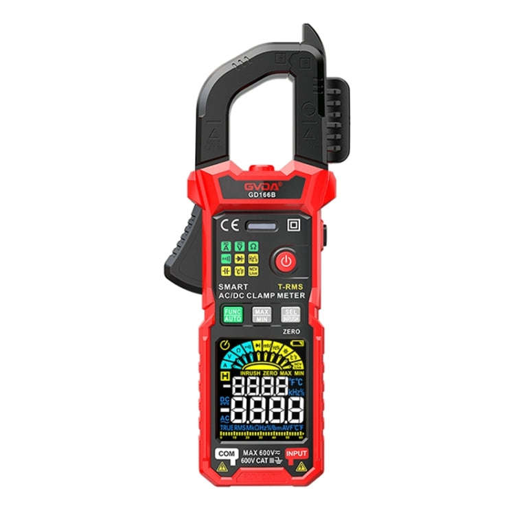 GVDA GD166B Digital Clamp Multimeter Supports DC