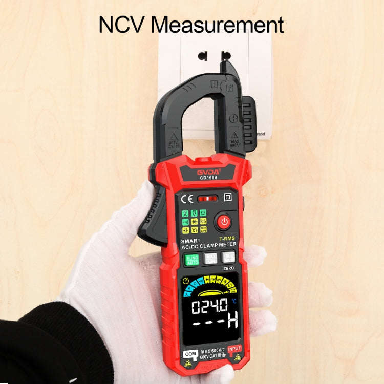 GVDA GD166B Digital Clamp Multimeter Supports DC