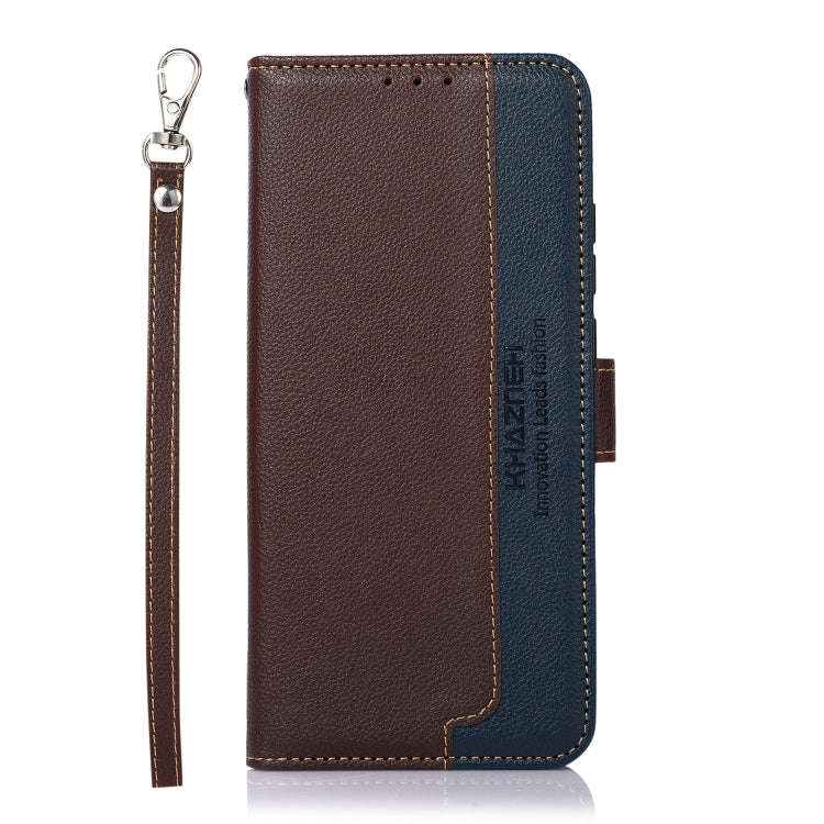 For OnePlus Nord 4 KHAZNEH Litchi Texture Leather RFID Phone Case(Brown)