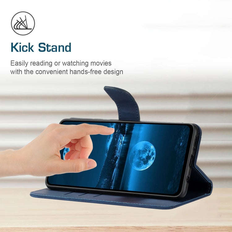 For OnePlus Nord 4 5G Stitching Embossed Leather Phone Case(Blue)