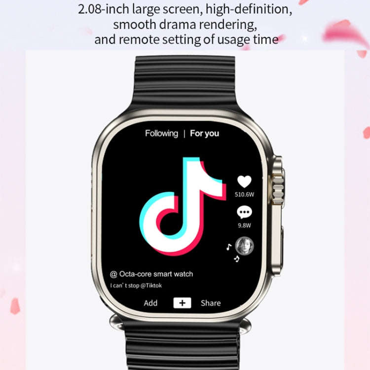 GS29 2.08 inch IP67 Waterproof 4G Android 9.0 Smart Watch Support AI Video Call / GPS, Specificat...