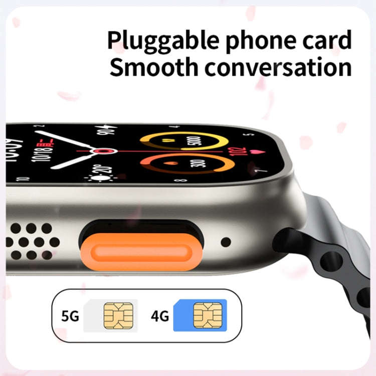 GS29 2.08 inch IP67 Waterproof 4G Android 9.0 Smart Watch Support AI Video Call / GPS, Specificat...
