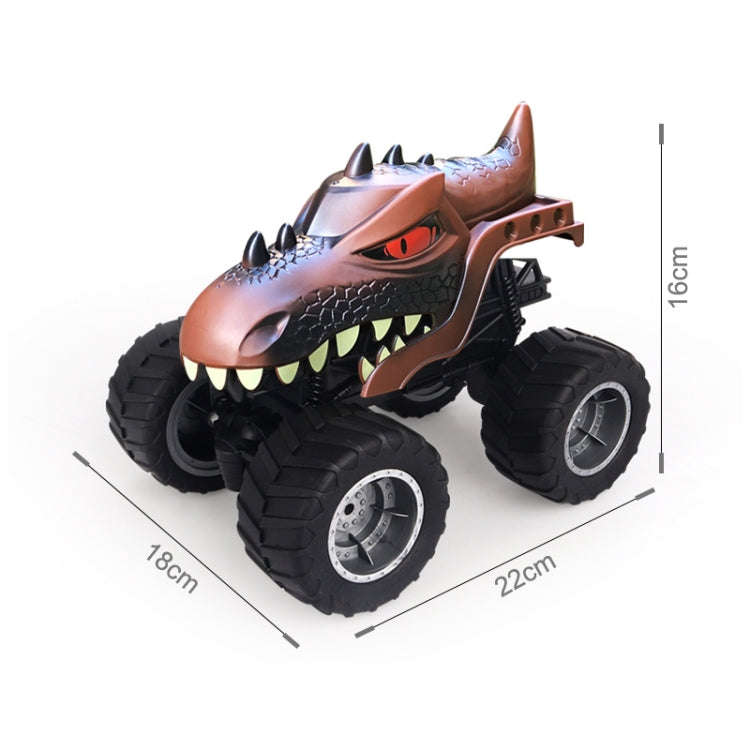 JJR/C Q148 2.4G Dinosaur Climbing Remote Control Car Monster Truck(Dark Brown)