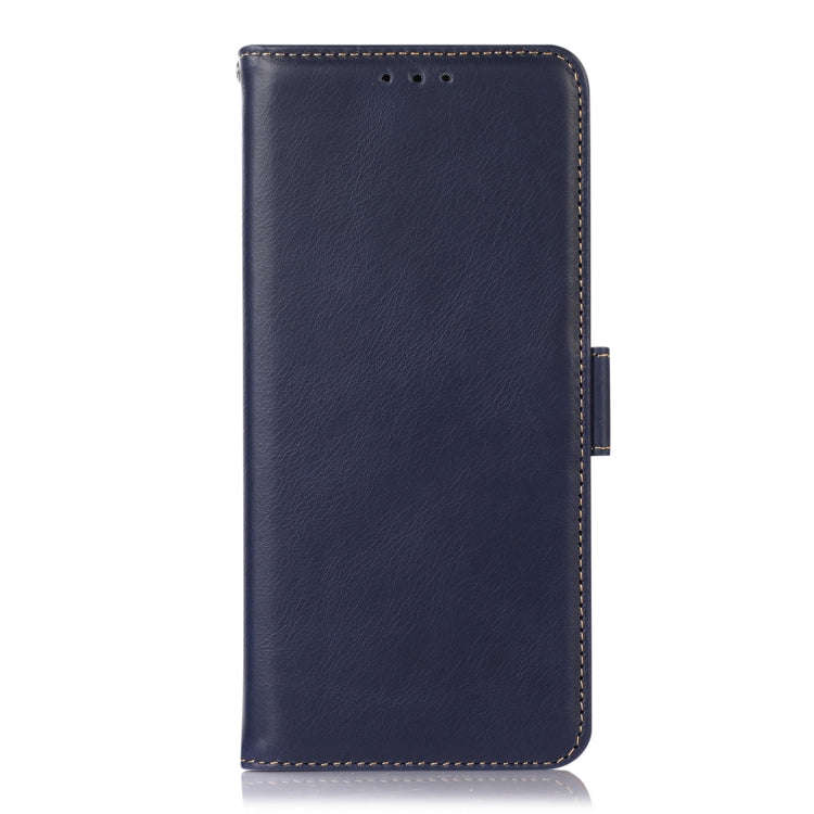 For OnePlus Nord 4 Magnetic Crazy Horse Texture Genuine Leather RFID Phone Case(Blue)