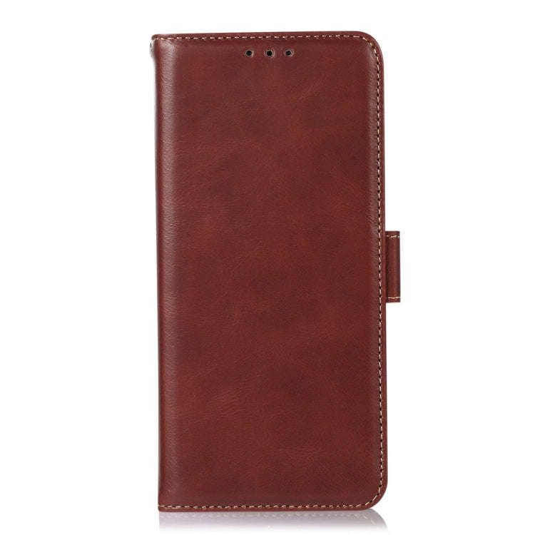 For OnePlus Nord 4 Magnetic Crazy Horse Texture Genuine Leather RFID Phone Case(Brown)
