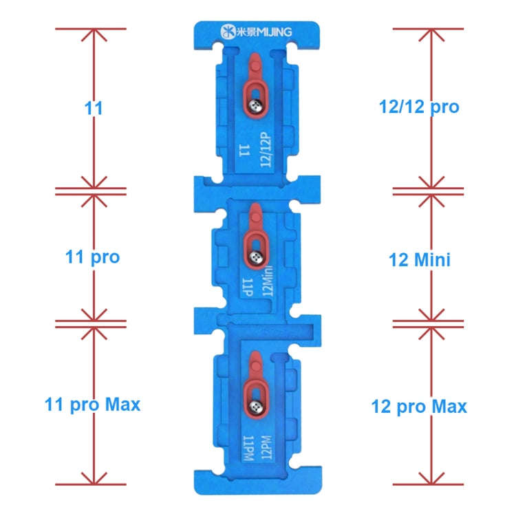 Mijing Battery Flex Soldering Fixture Repair Clamping For iPhone 11-12 Series