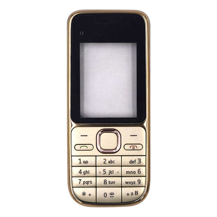 For Nokia c2-01 Full Housing Cover(Gold)