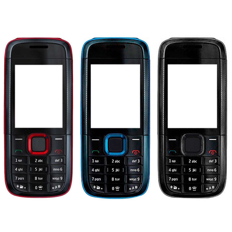 For Nokia 5130XM Full Housing Cover(Blue)