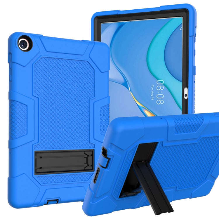 For Huawei MatePad T 10s / T10 Contrast Color Robot B3 Silicone Hybrid PC Tablet Case with Holder...