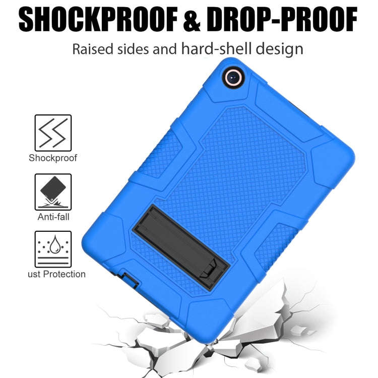 For Huawei MatePad T 10s / T10 Contrast Color Robot B3 Silicone Hybrid PC Tablet Case with Holder...