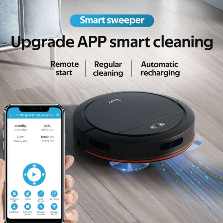 OB16 Mini Vacuum Cleaner Intelligent Sweeping Robot(White)