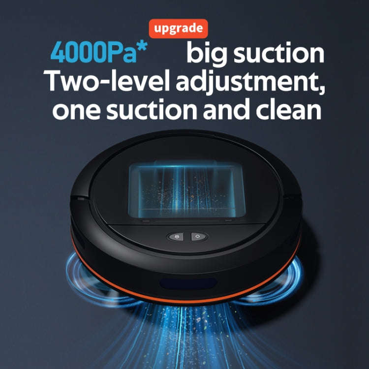 OB16 Mini Vacuum Cleaner Intelligent Sweeping Robot(Black)