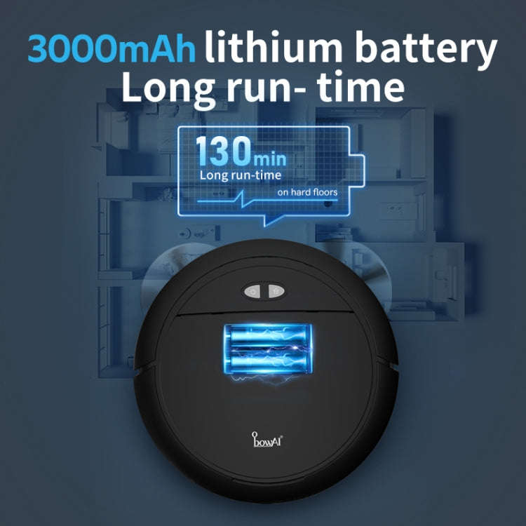 OB16 Mini Vacuum Cleaner Intelligent Sweeping Robot(Black)