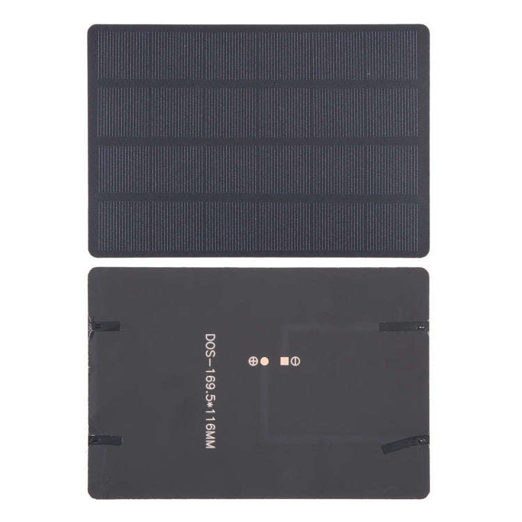 6V 3W 500mAh 169.5 x 116mm DIY Sun Power Battery Solar Panel Module Cell