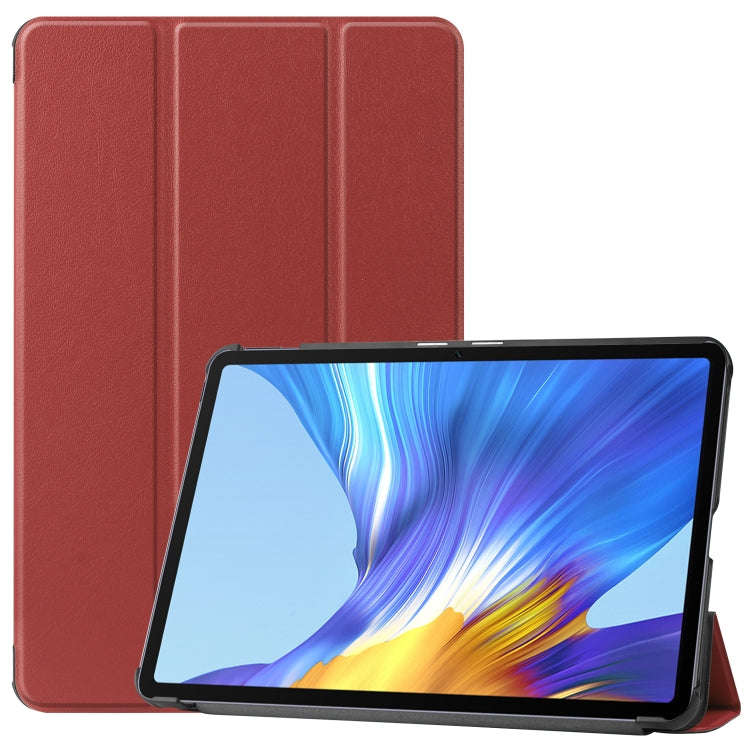For Huawei Honor V6 / MatePad 10.4 inch Universal Solid Color Anti-fall Horizontal Flip Tablet PC...