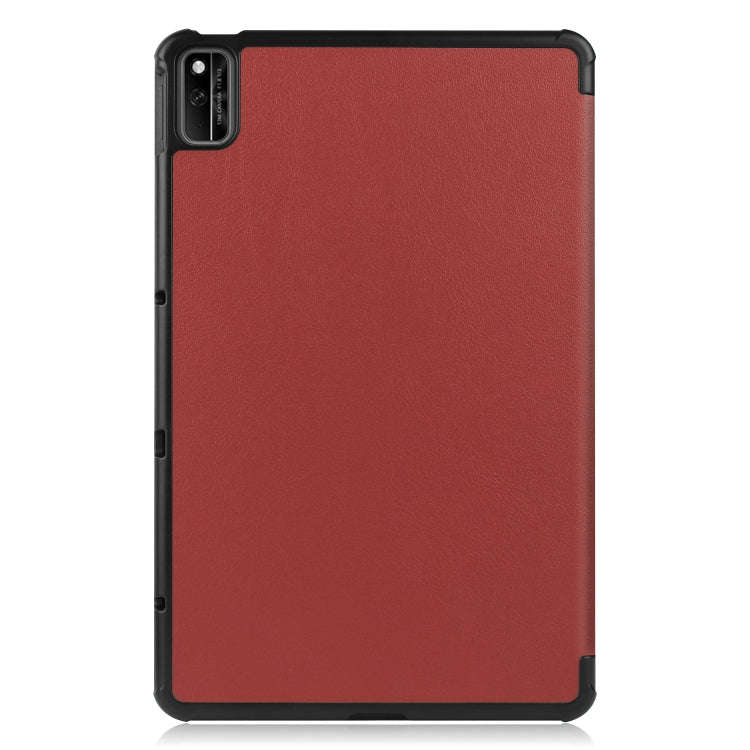 For Huawei Honor V6 / MatePad 10.4 inch Universal Solid Color Anti-fall Horizontal Flip Tablet PC...