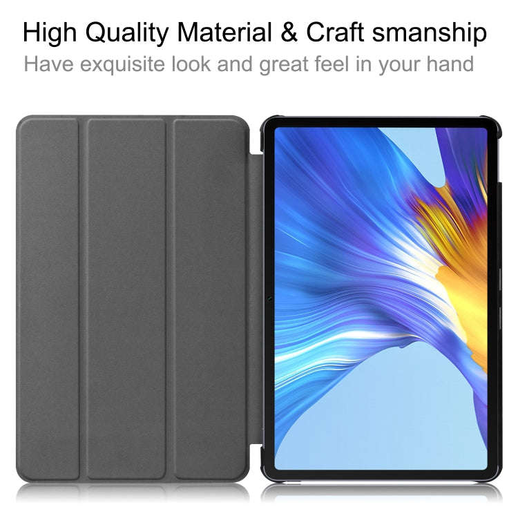 For Huawei Honor V6 / MatePad 10.4 inch Universal Solid Color Anti-fall Horizontal Flip Tablet PC...