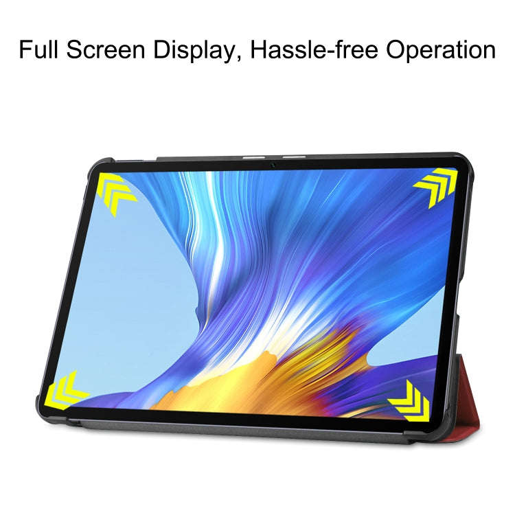 For Huawei Honor V6 / MatePad 10.4 inch Universal Solid Color Anti-fall Horizontal Flip Tablet PC...