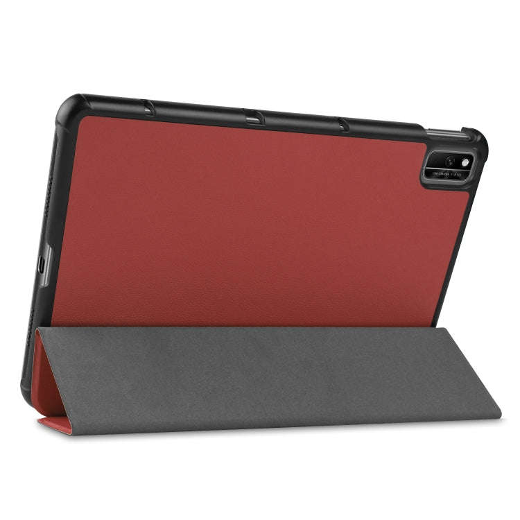 For Huawei Honor V6 / MatePad 10.4 inch Universal Solid Color Anti-fall Horizontal Flip Tablet PC...
