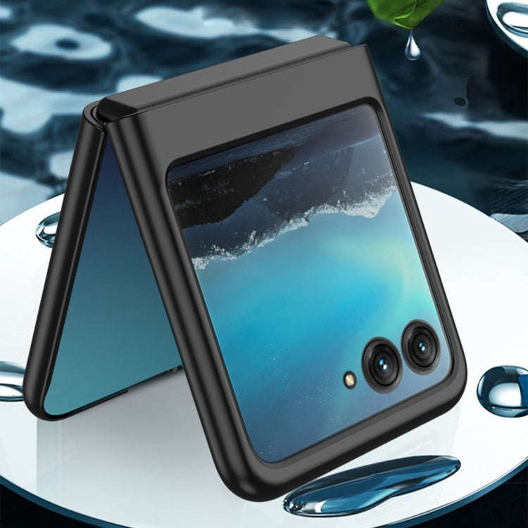 For Motorola Razr 40 Ultra Ultrathin Skin Feel PC Shockproof Phone Case(Purple)