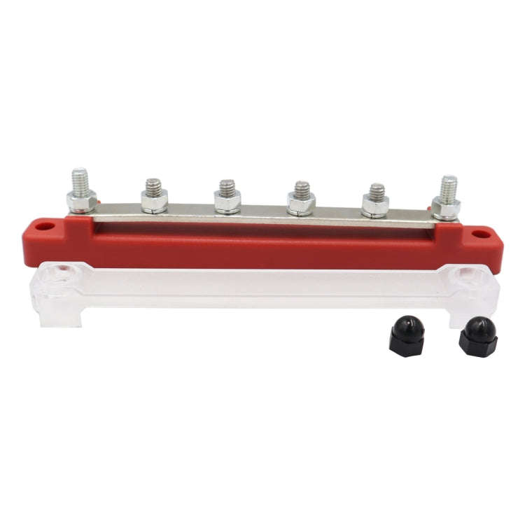 CP-3121-01 150A 48V RV Yacht Car Single-row 4-way Terminal Busbar