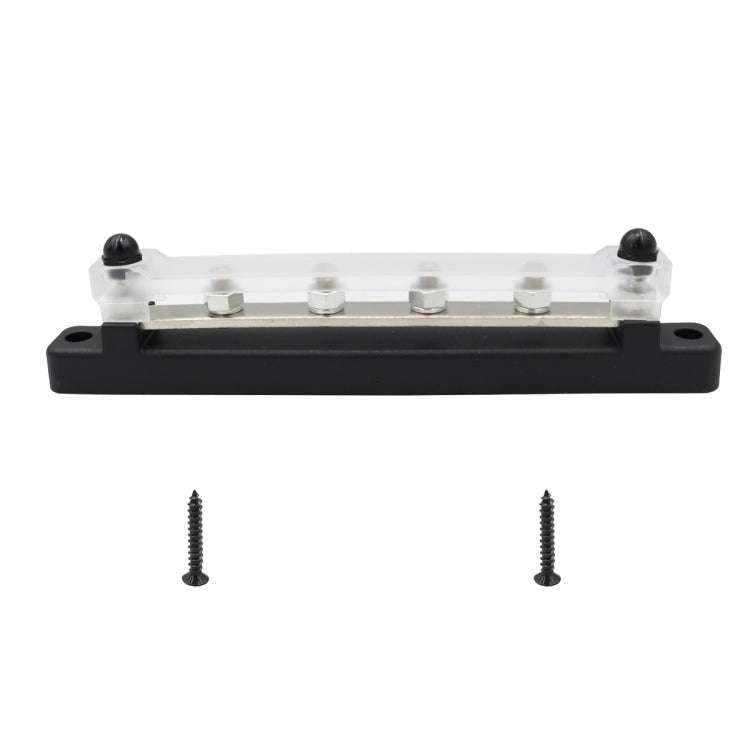 CP-3121-02 150A 48V RV Yacht Car Single-row 4-way Terminal Busbar