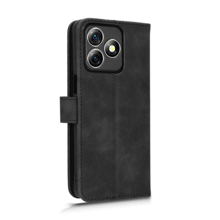 For Ulefone Note 18 Ultra Skin Feel Magnetic Flip Leather Phone Case(Black)
