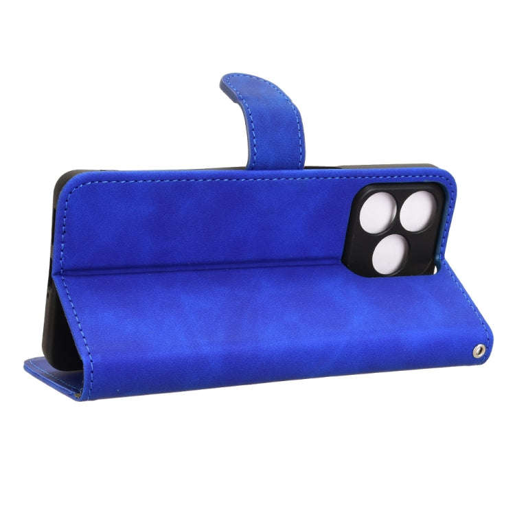 For Ulefone Note 18 Ultra Skin Feel Magnetic Flip Leather Phone Case(Blue)