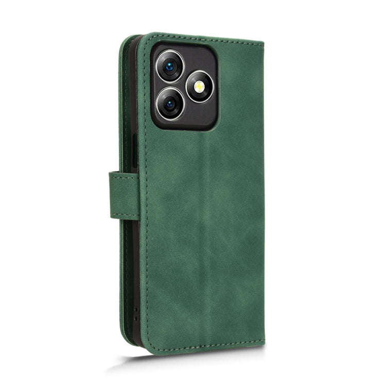 For Ulefone Note 18 Ultra Skin Feel Magnetic Flip Leather Phone Case(Green)