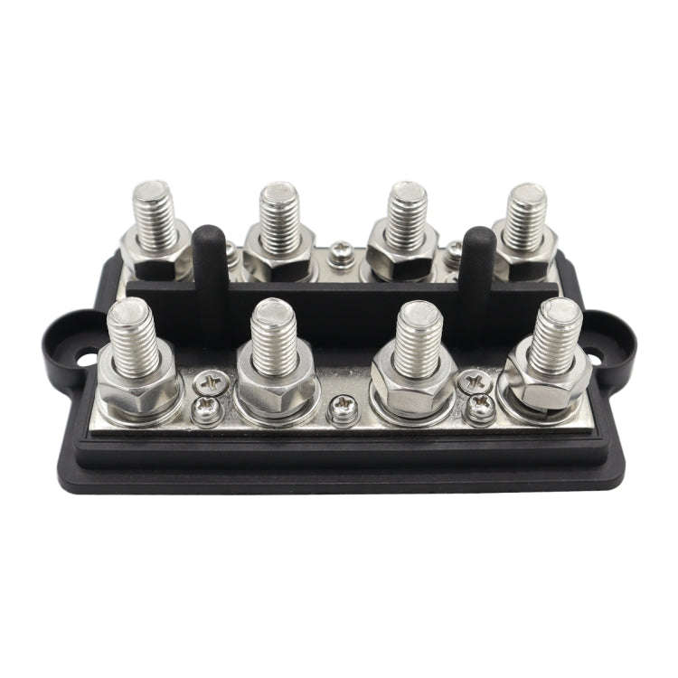 CP-3156 M8 RV Modified Yacht Double-row 4-way Busbar with Dust Cover