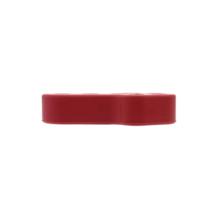 XH-6282 7 Holes Car Exhaust Hanger Bushing Muffler Rubber Insulator Mount Bracket(Red)