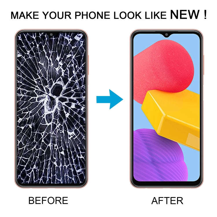 For Samsung Galaxy M13 SM-M135F Original LCD Screen Digitizer Full Assembly with Frame
