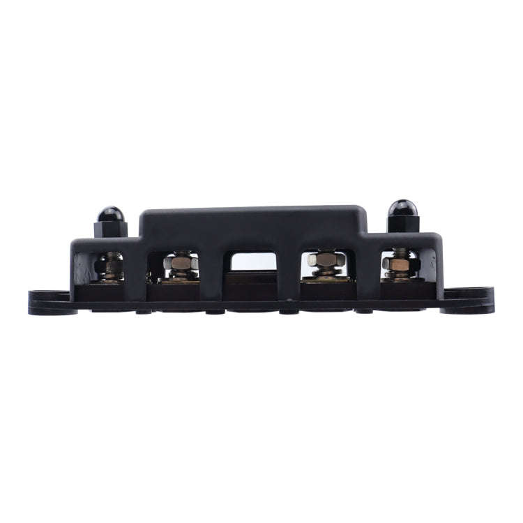 CP-4124-01 RV Yacht M8 Single Row 4-way Power Distribution Block Busbar with Cover with 300A Fuse