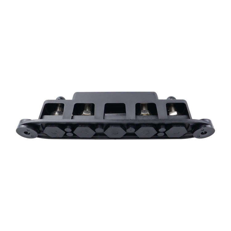 CP-4124-01 RV Yacht M8 Single Row 4-way Power Distribution Block Busbar with Cover with 300A Fuse