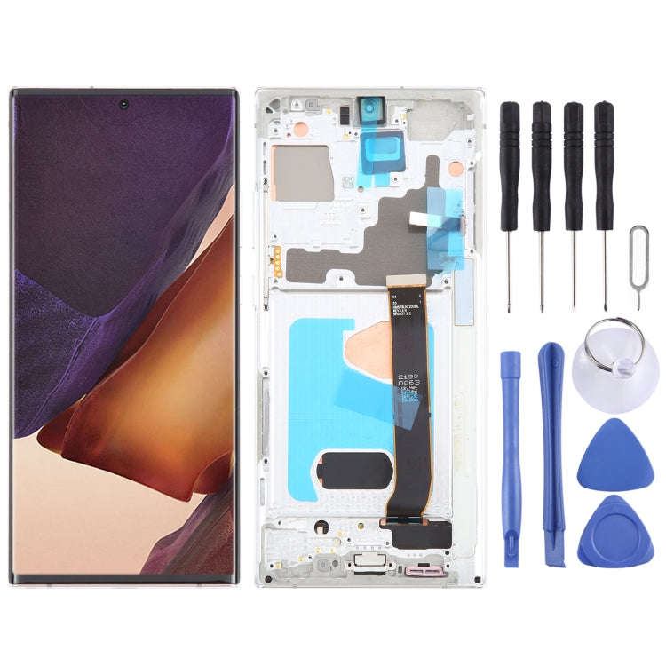 For Samsung Galaxy Note20 Ultra 5G SM-N986B 6.78 inch OLED LCD Screen Digitizer Full Assembly wit...